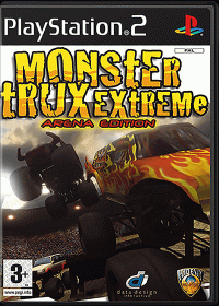 Monster Trux Extreme Arena Edition PAL Playstation 2  box art